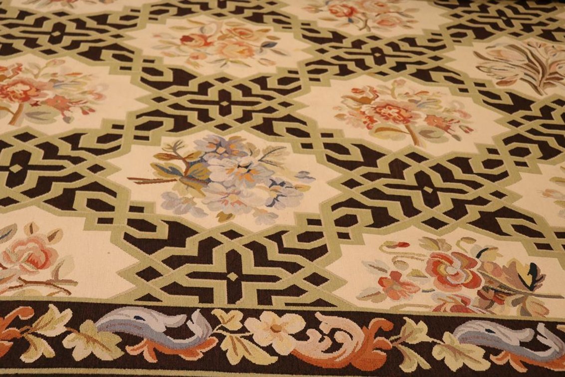 Hand Woven Wool Aubusson