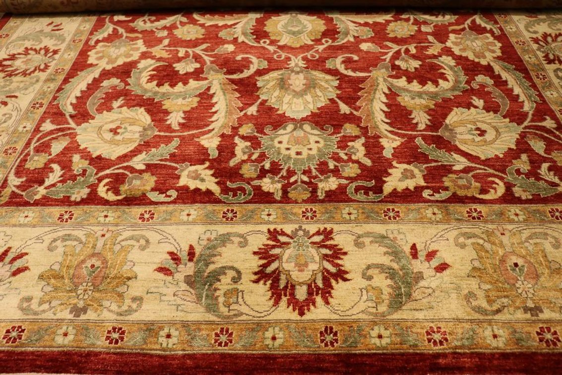 Hand Knotted Wool Tabriz From Pakistan