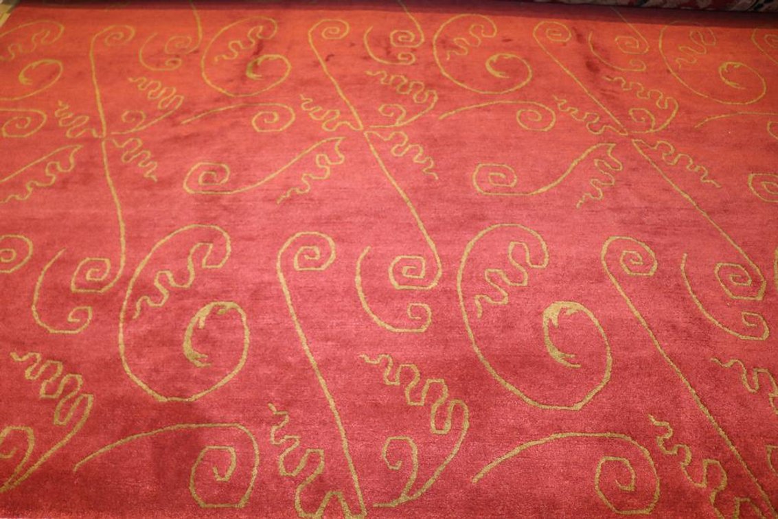 Hand Knotted Wool Tibetan From Nepal