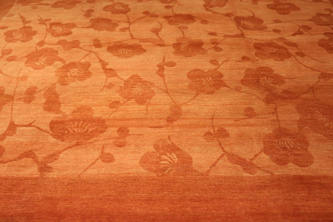 Hand Knotted Wool Tibetan Rug From Nepal
