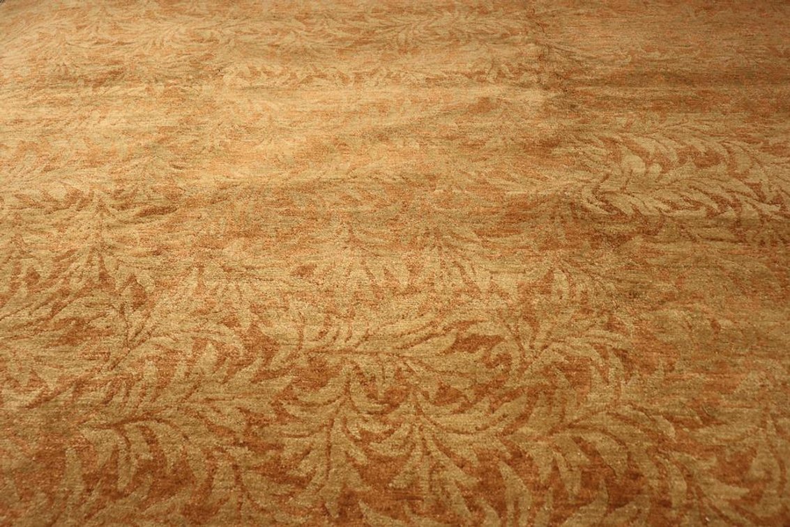 Hand Knotted Wool Tibetan Rug From Nepal
