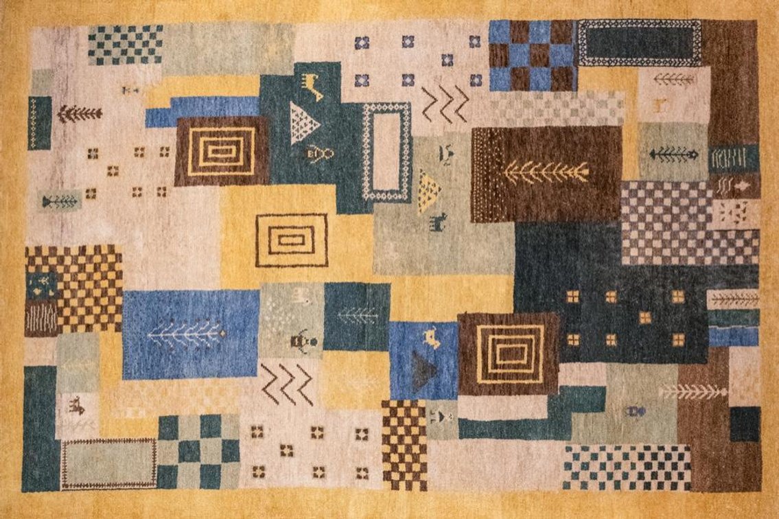 Hand Knotted Wool Gabeh From India