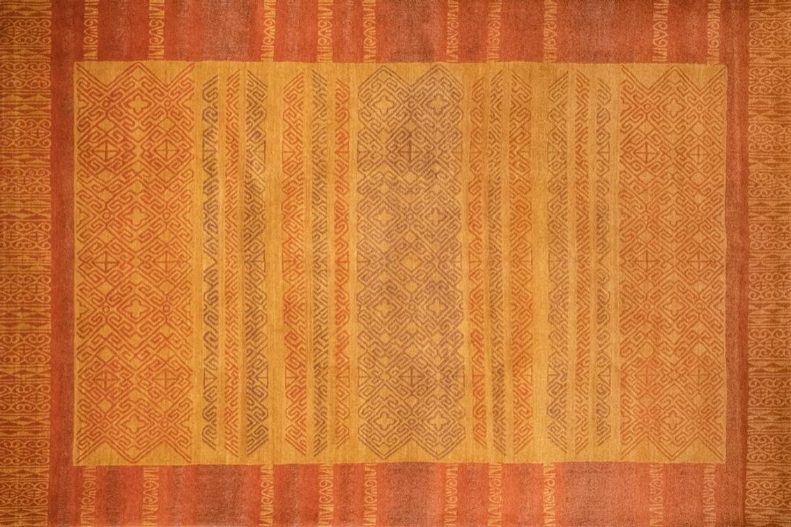 Hand Knotted Tibetan Rug From Nepal