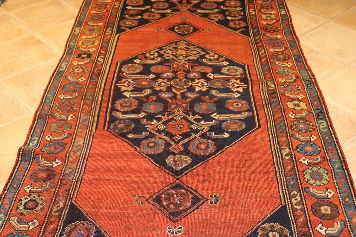 Antique Hand Knotted Wool Kurd From Persia
