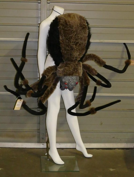 Spider Prop with LED Lit Eyes