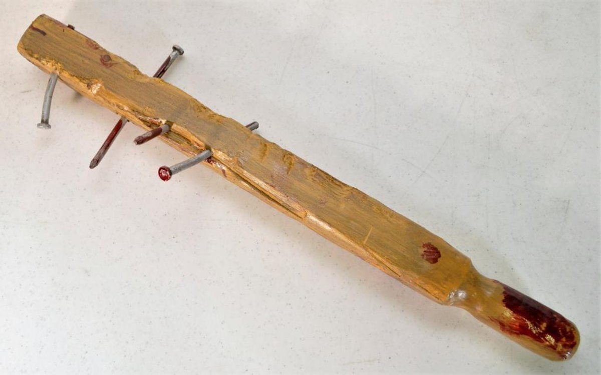 Battering Stick Nails Prop