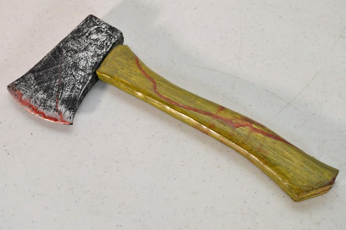 Bloody Hatchet Hand Prop