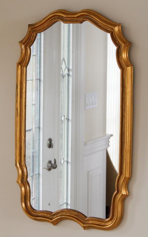 Italian Fontenoy Gold Leaf Mirror