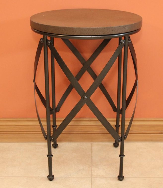 Stone Surface Side Table