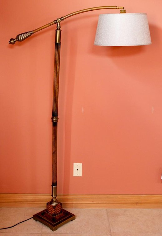 Uttermost Monroe Adjustable Downbridge Arc Floor Lamp