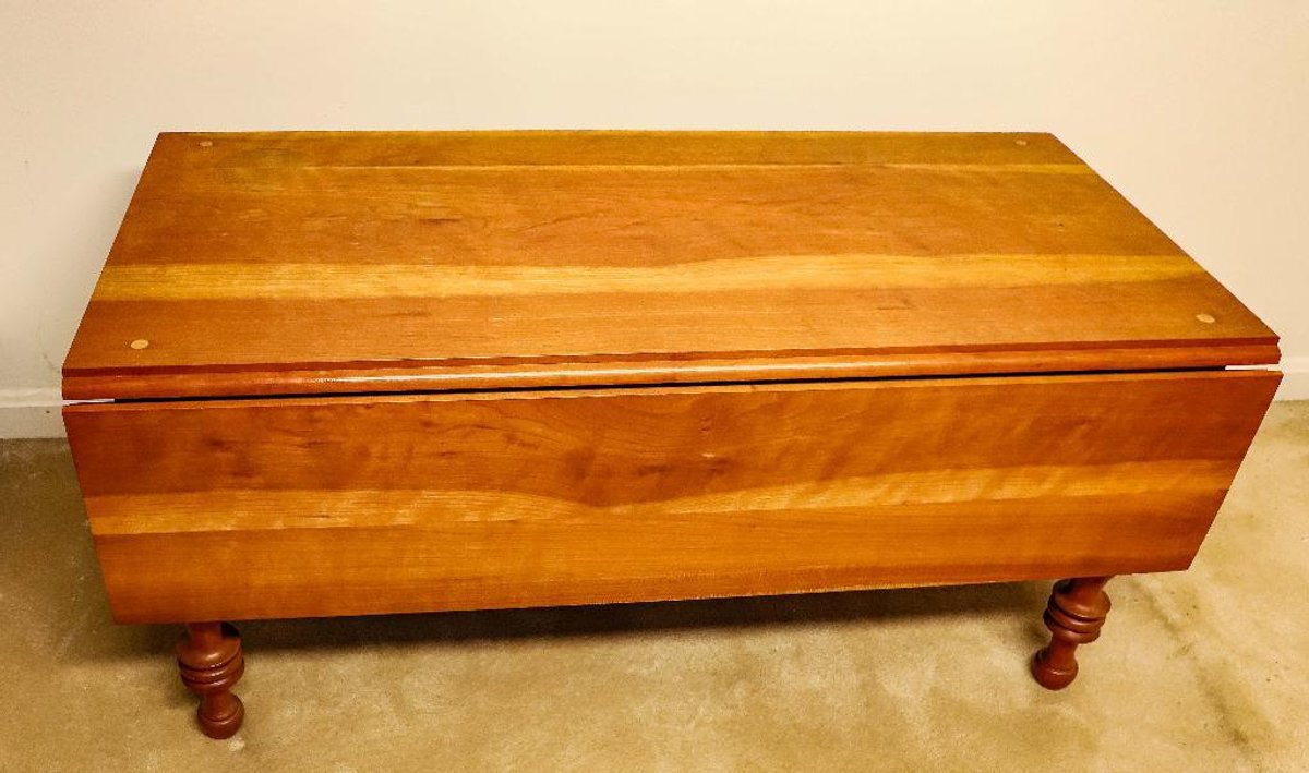 Solid Cherry Drop Leaf Coffee Table
