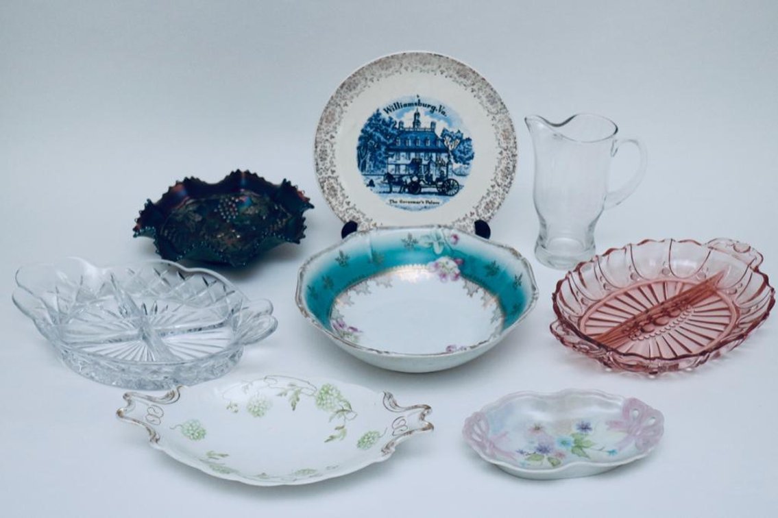 Variety of Serving Pieces