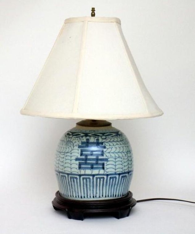 Antique Asian Style Lamp