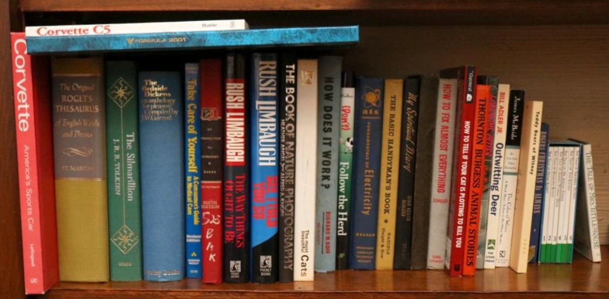 Non Fiction, Children's, and Cookbooks