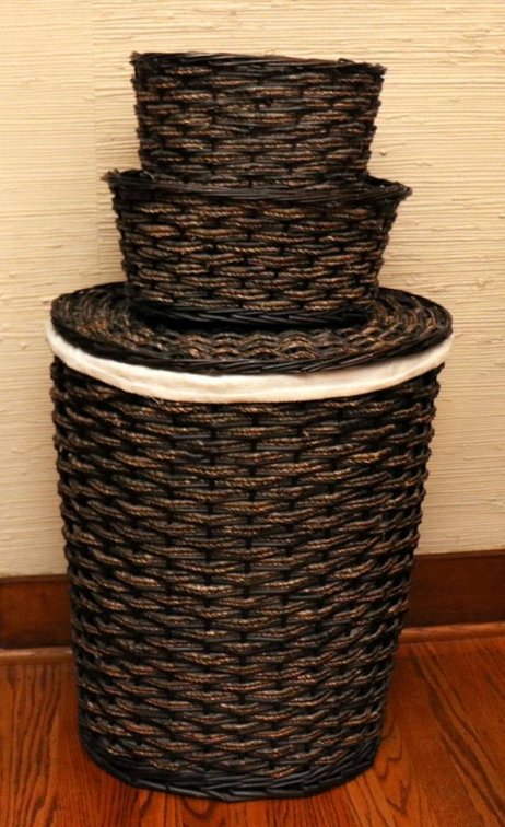 Three Matching Baskets