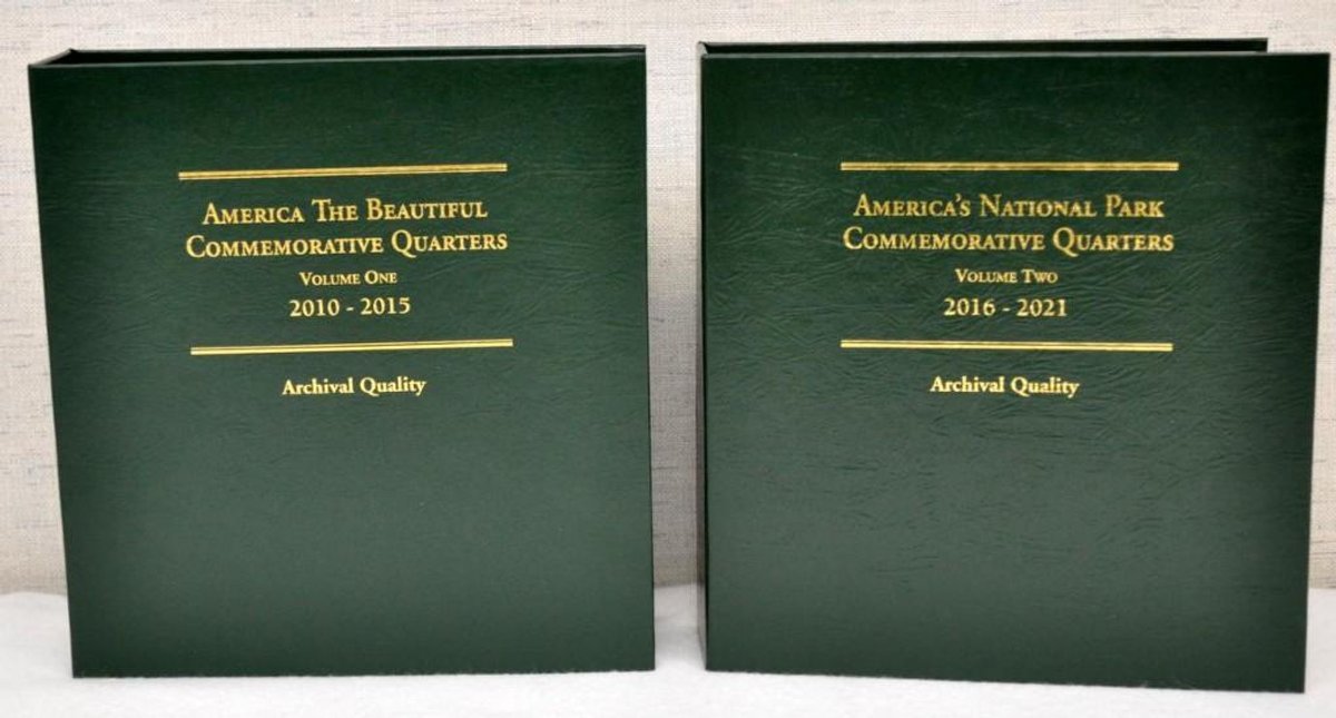 59% Complete Set of Americas National Park Commemorative Quarters Incl. Silver, 132 Coins