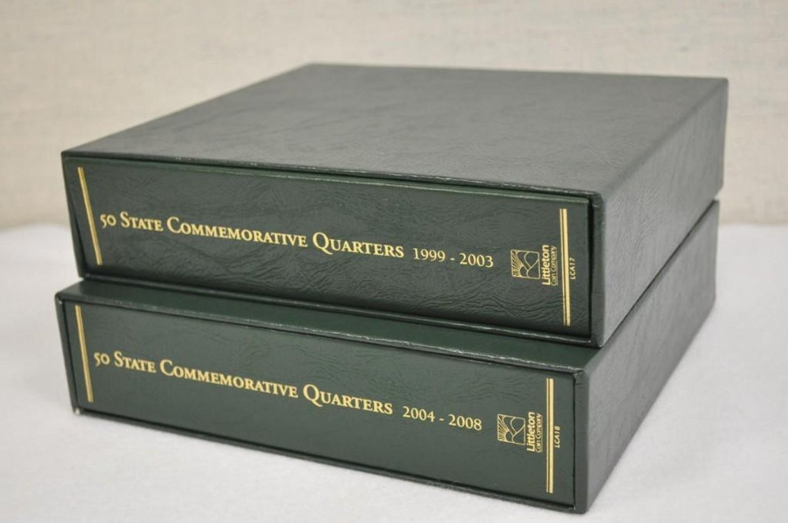 100% Complete Set of Fifty State Commemorative Quarters Incl. Silver, 220 Coins