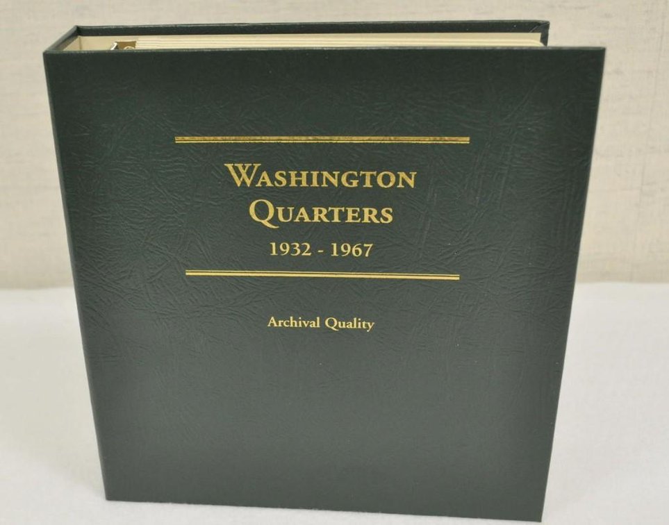100% Complete, Vol. 1 of Washington Quarters, 1932-1967, 86 Coins