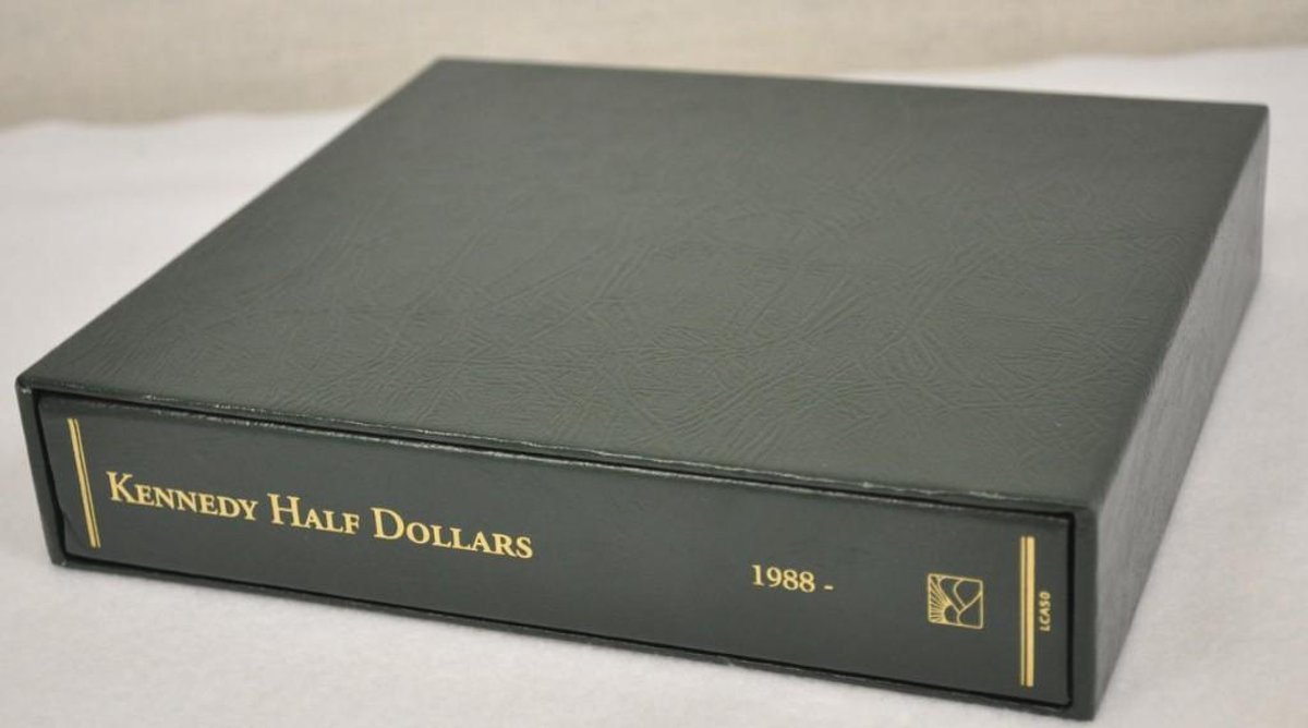 100% Complete Set of Kennedy Half Dollars, 1988-2004, 64 Coins