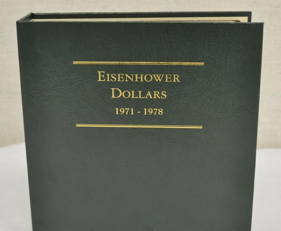 100% Complete Set of Eisenhower Dollars, 1971-1978, 32 Coins