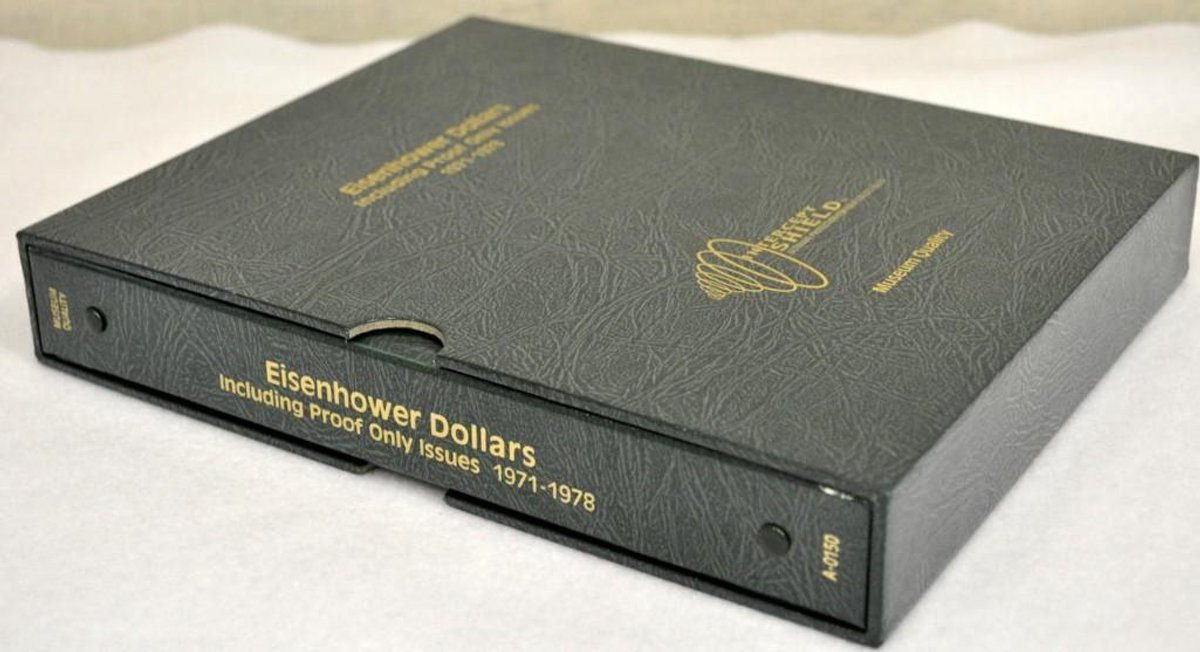 100% Complete Set of Eisenhower Dollars - Incl Proof Only Issues, 1971-1978, 34 Coins