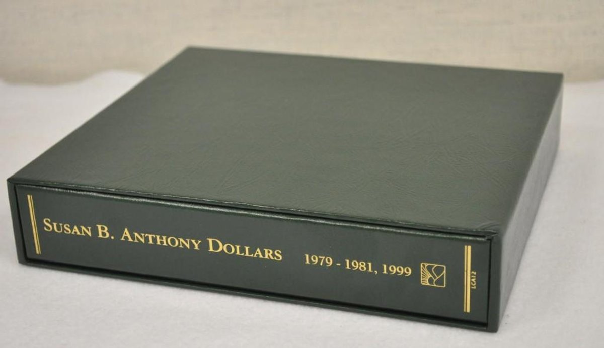 100% Complete Set of Susan B. Anthony Dollars, 1979-1981 and 1999, 18 Coins