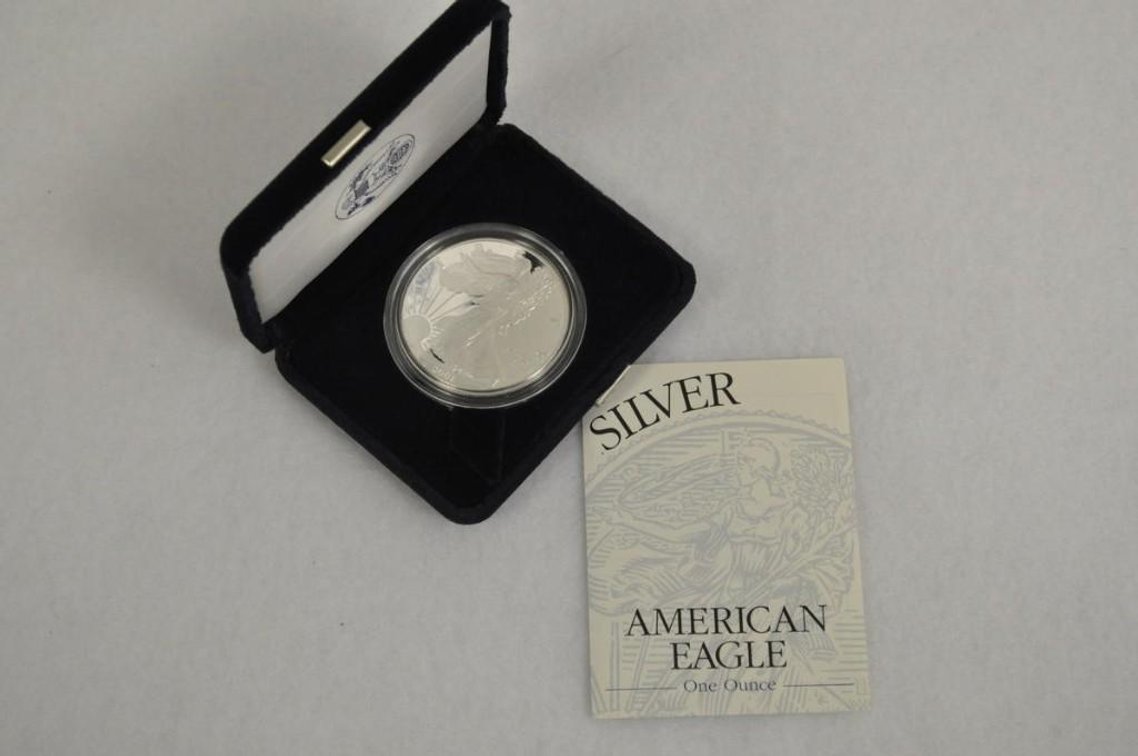 2001-W American Eagle Silver Dollar Proof