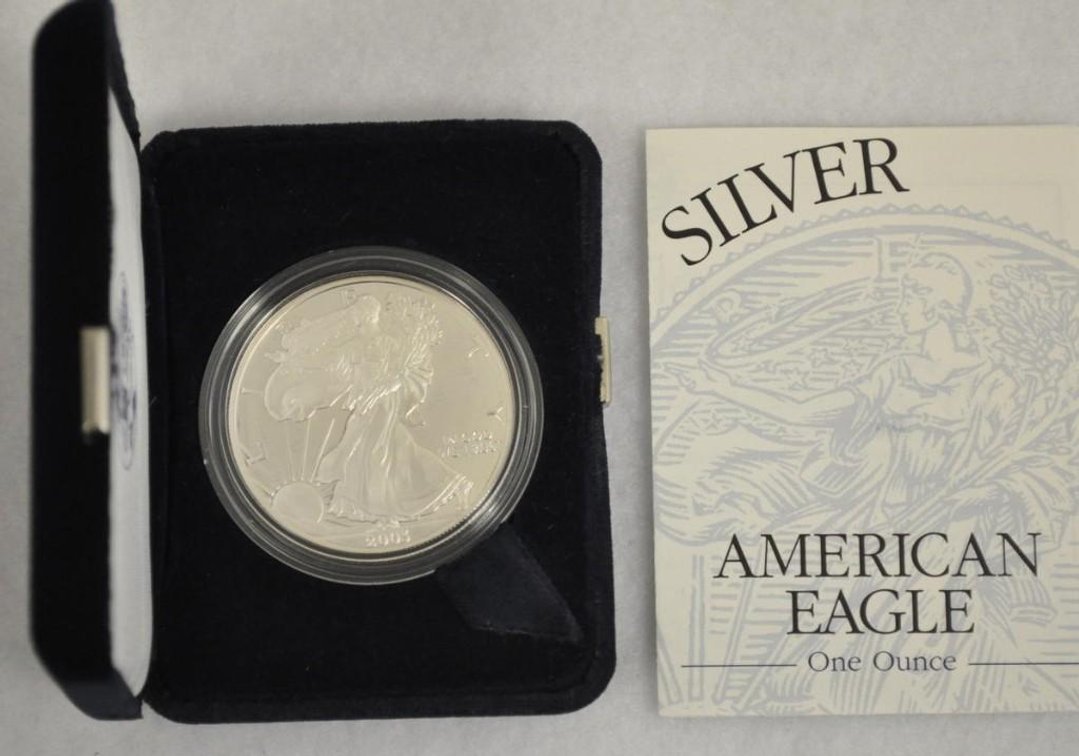 2003-W American Eagle Silver Dollar Proof