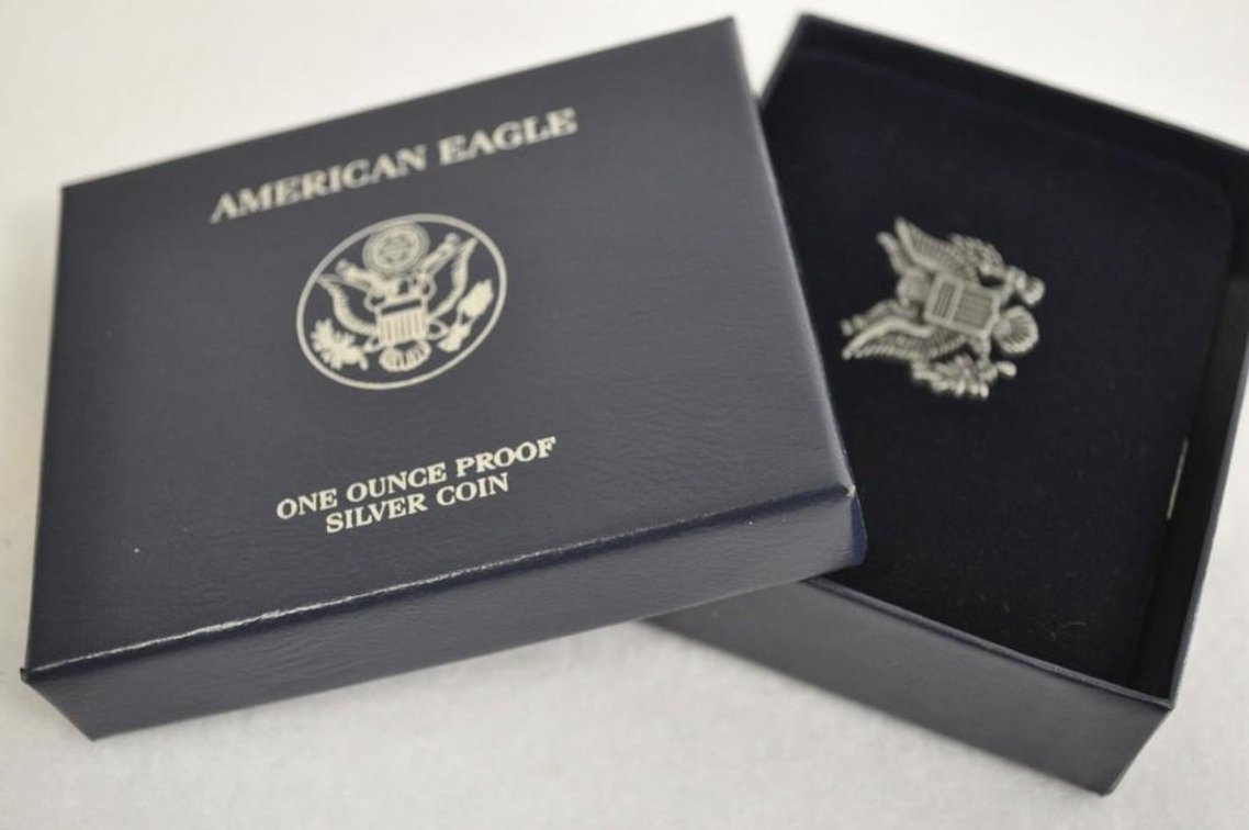 2007-W American Eagle Silver Dollar Proof