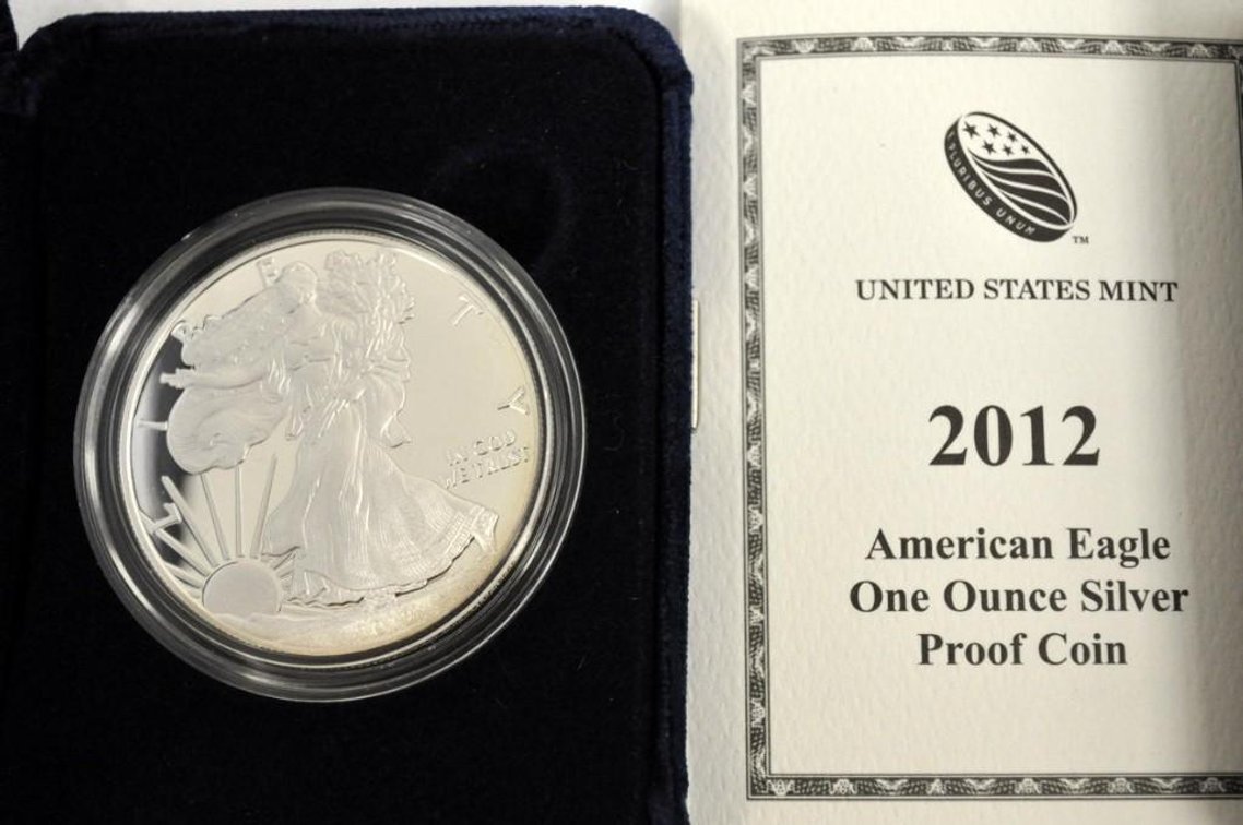 2012-W American Eagle Silver Dollar Proof