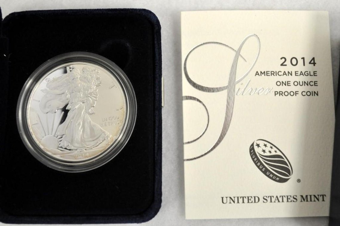 2014-W American Eagle Silver Dollar Proof