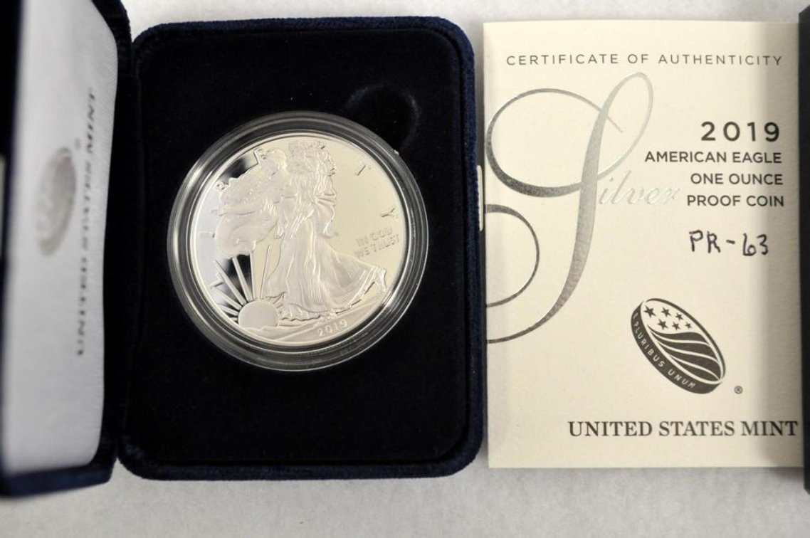 2019-W American Eagle Silver Dollar Proof