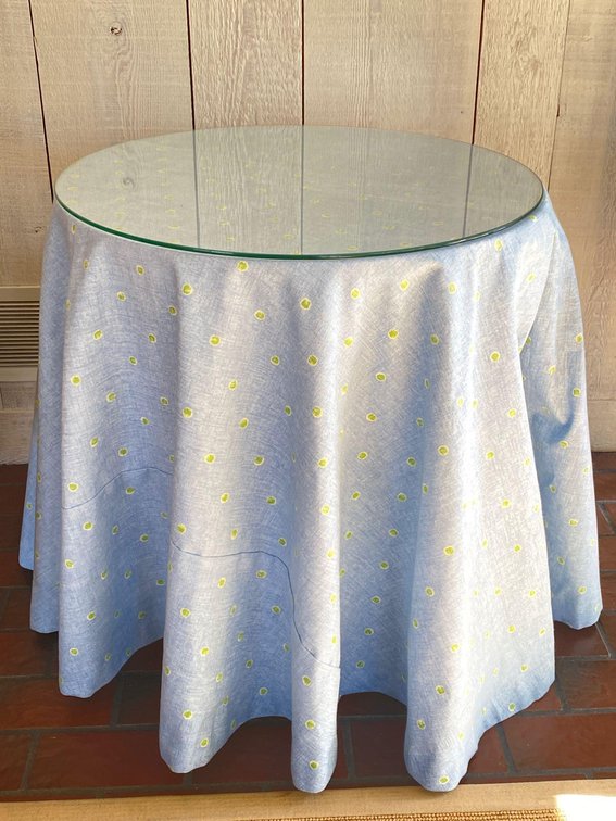 Circular Lamp Table