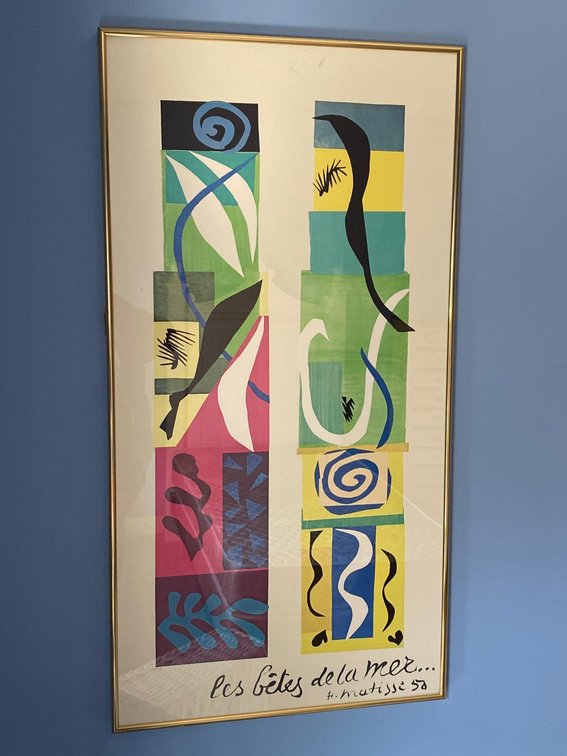 Matisse "les betes de la mer" Poster