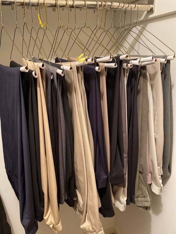 Approximately 20 Pairs of Men's Slacks