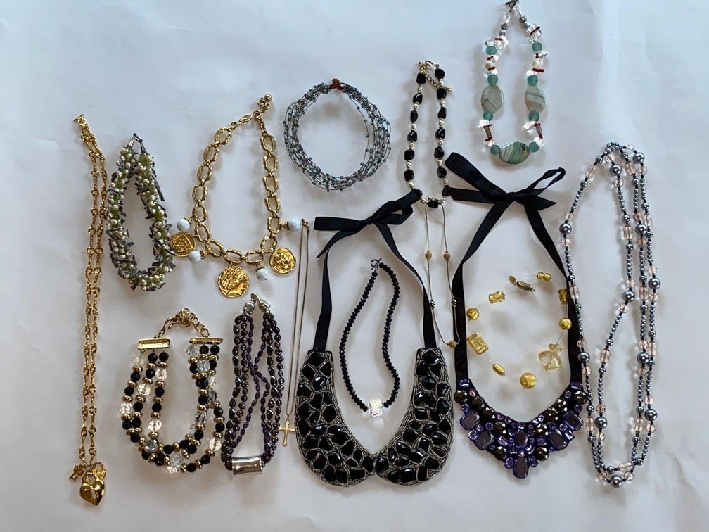 Approximately 15 Costume Necklaces
