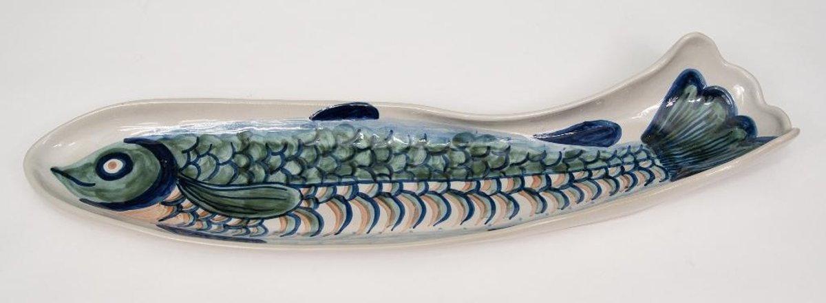 Louisville Stoneware Fish Plate