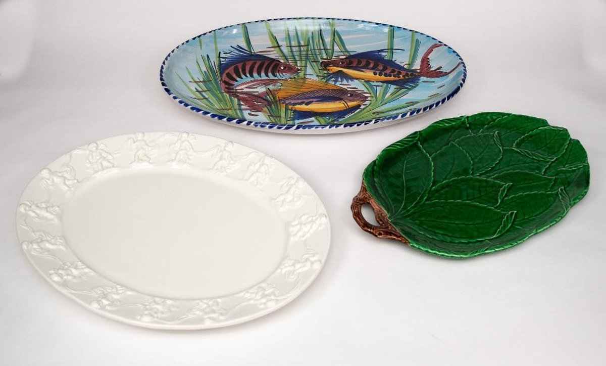 Lot of 3 Serving Platters