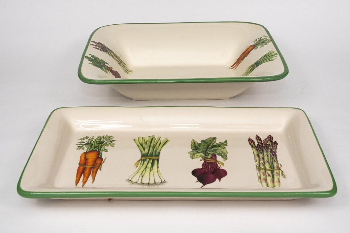 Kitchen Center Bowl and Tray