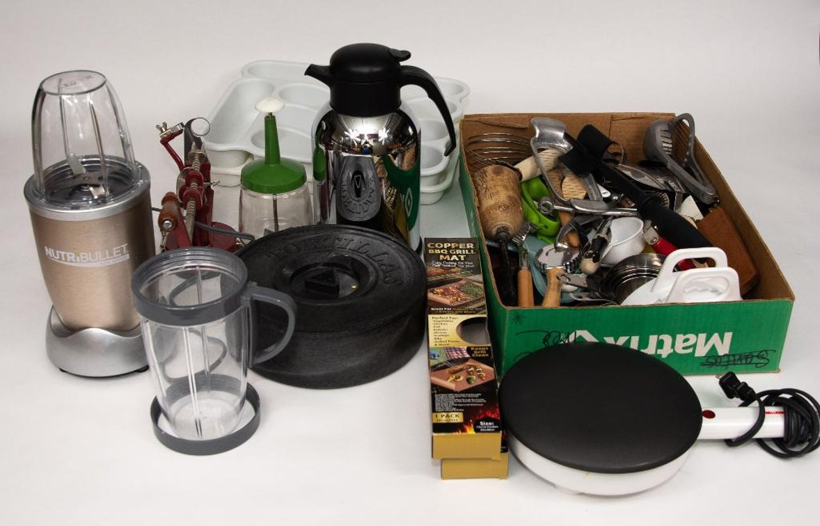 Collection of Kitchen Gadgets and Utensils
