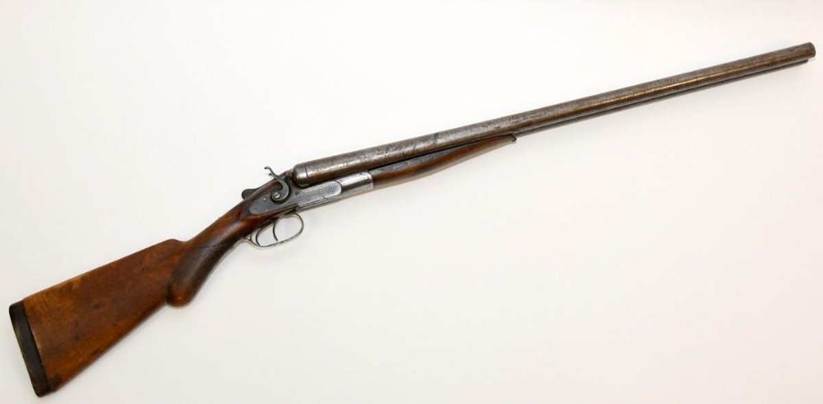 L.C. Smith 10 ga. Double Barrel Shotgun