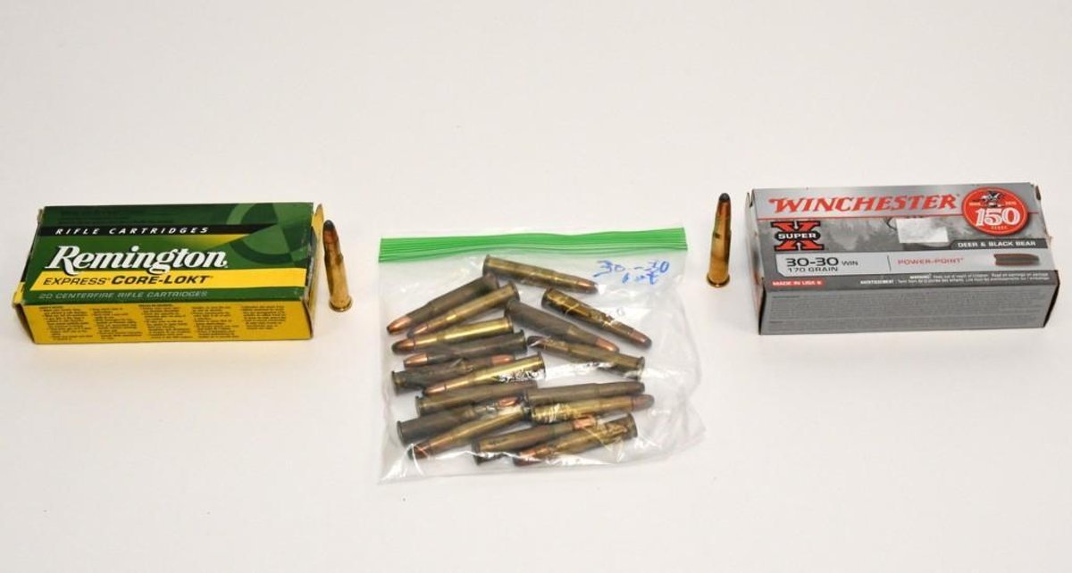 57 Rounds of .30-30 Cartridges