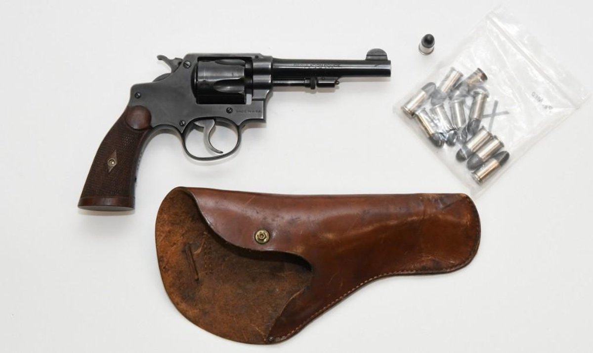 Smith & Wesson Regulation Police Revolver, .38 S&W Cal.
