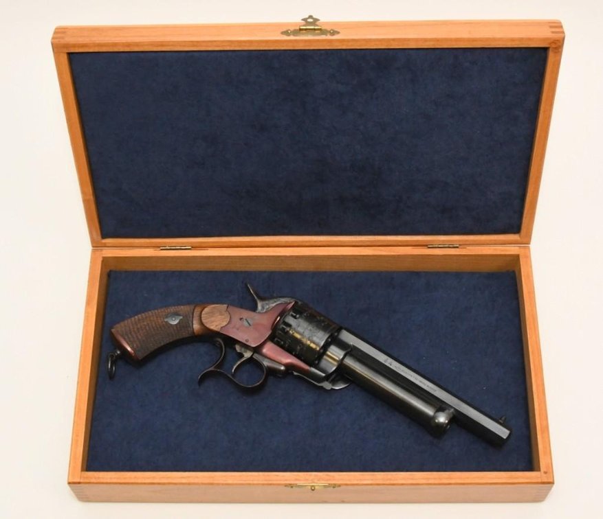 LeMat Combo .44 Cal Revolver over 20 Ga. Shotgun Barrel