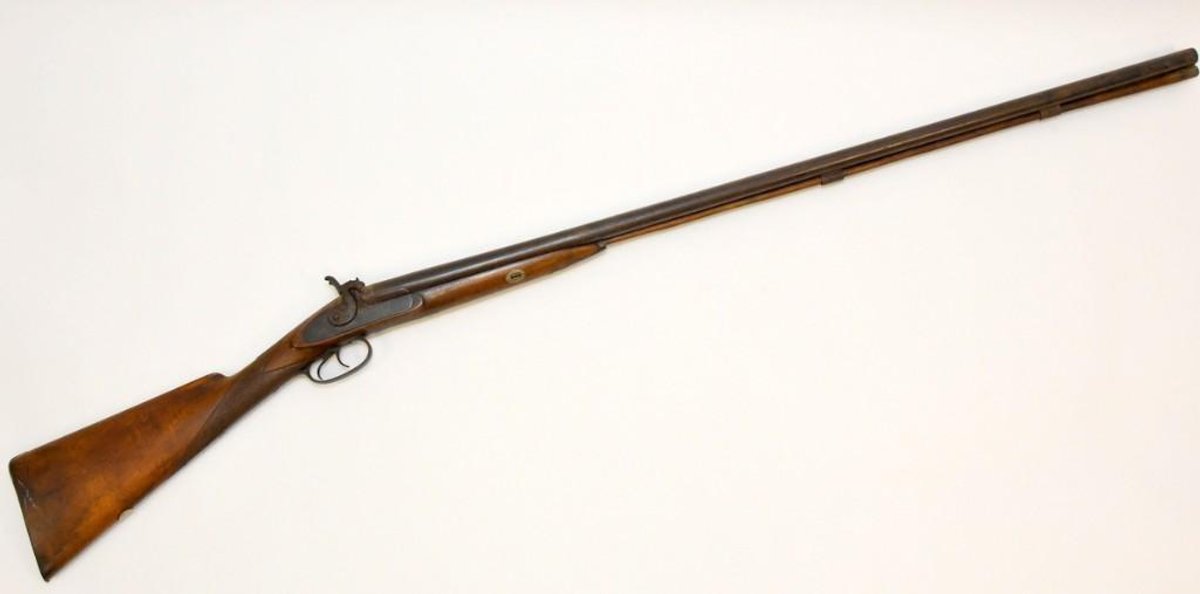 Antique Parker Double Barrel Shotgun