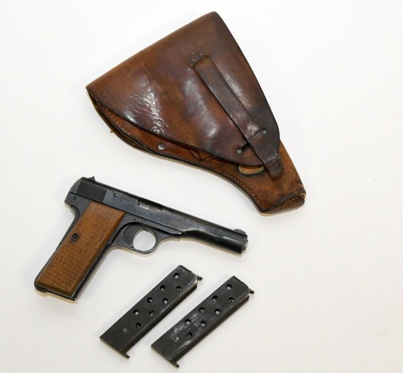 Browning Model 1922 Pistol with Waffenmark