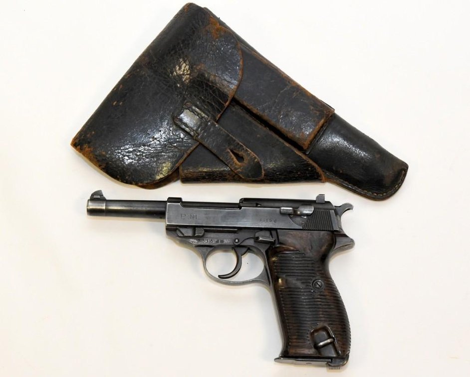 Walther P38 Pistol, 9MM with Holster