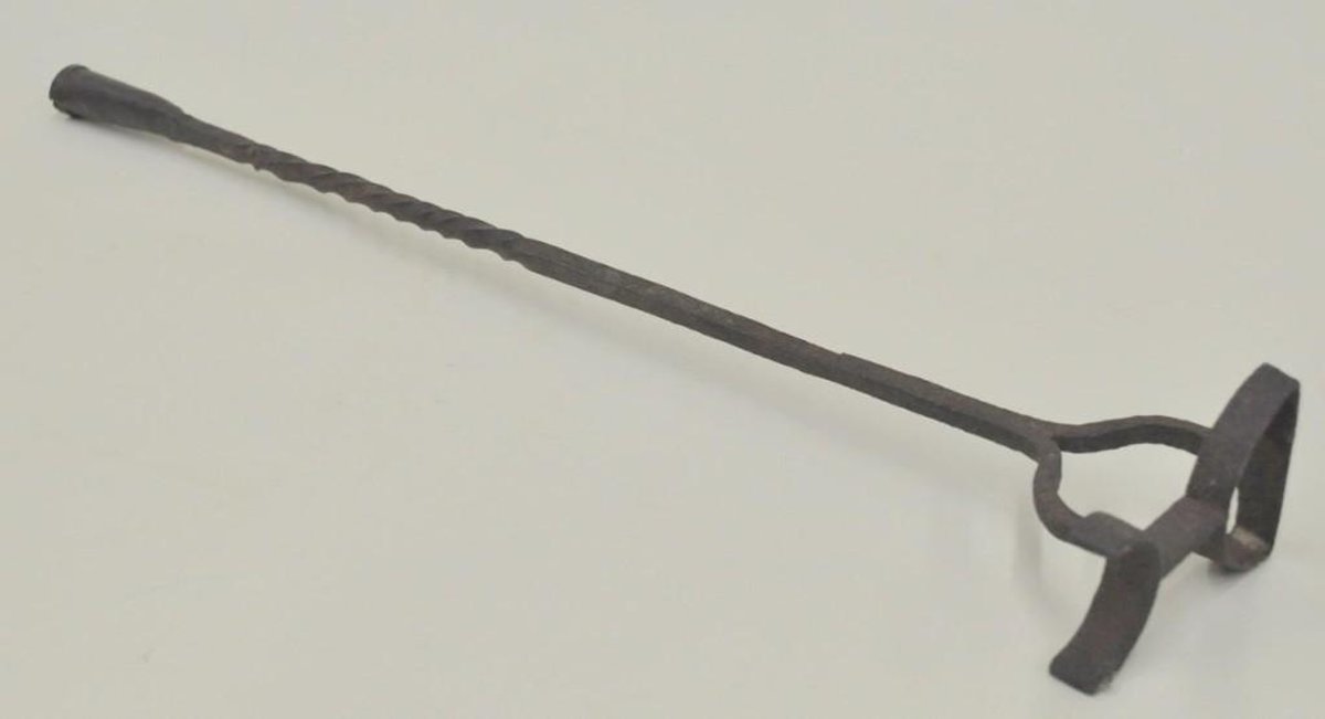 Antique Branding Iron With D-C Brand