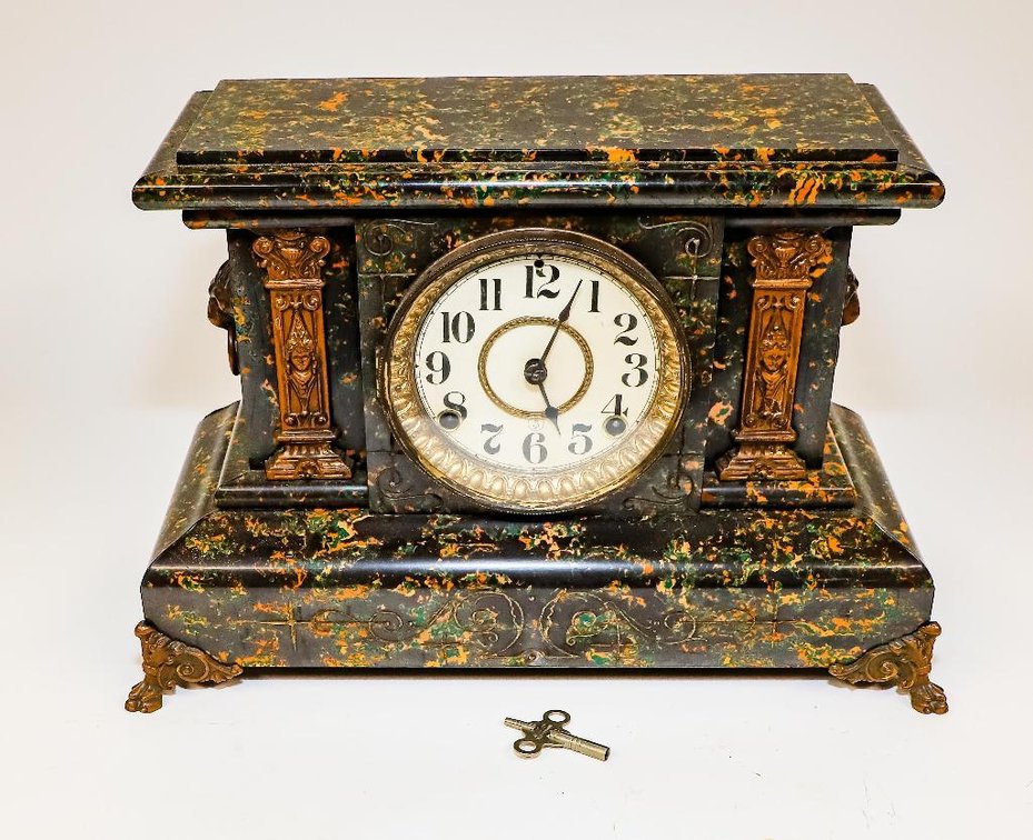 Seth Thomas Wood Mantle Clock