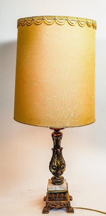 French Style Brass Base Lamp